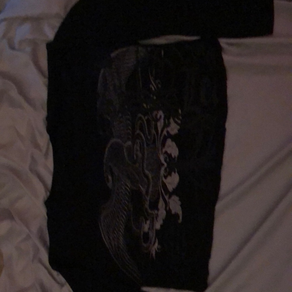 Top cropped by me with finger holes, doesn’t fit me anymore